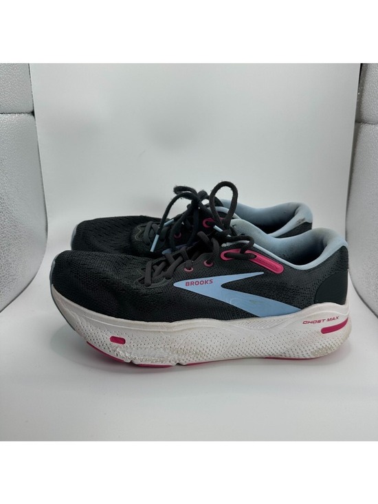 Brooks Shoes - Brooks Ghost Shoes Womes Size 8.5 D Black Blue Running Cushioned Trainer